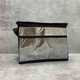 Термосумка Easy Gifts 28*16*20 см серебристо-черная 28796 - изображение 4