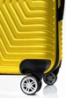 Чемодан пластиковый GD Polo малый 45L Желтый (60k001 small yellow) - изображение 4