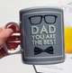 Чашка керамическая 800 мл "Dad you are the best" XXL Olens 102-018/3238 - изображение 2