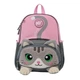 Рюкзак детский Yes K-34 Kitten Meow, для девочек, розовый/серый (550022) - изображение 12