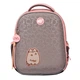 Рюкзак школьный каркасный ортопедический для первоклассника Yes H-100 Pusheen Fatty, для девочек, розовый/серый (559851) - изображение 8