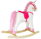 Єдиноріг- гойдалка LEAN Toys рухає мордою та хвостом 74 см Білий 2252 (5902808151722) - зображення 6