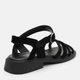 Женские сандалии замшевые PARADIZE SHOES SAN-2707 40 25.7 см Черные (ROZ6501090330) - изображение 5