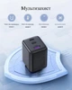 Зарядное устройство для UGREEN X515 GaNInfiniti 30W Fast Charger 3-Port для iPhone 16 15 14 Pro MAX, Samsung Galaxy, Xiaomi Tablet, iPad 2C1A Black (55536) - изображение 5