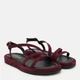 Женские сандалии замшевые PARADIZE SHOES SAN-5901 39 24.7 см Бордовые (ROZ6501090413) - изображение 3