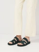 Женские шлепанцы замшевые PARADIZE SHOES SL-2303 39 24.7 см Зеленые (ROZ6501090466) - изображение 2