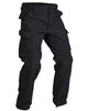 Брюки тактические черные Softshell зимние водонепроницаемые Black Mil-tec 11360002 - L - изображение 2