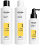 Zestaw do pielęgnacji włosów Nioxin System 1 Scalp+ przeciwdziałający lekkiemu przerzedzeniu Szampon 150 ml + Odżywka 150 ml + Spray 50 ml (4064666843889) - obraz 2