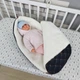 Зимовий теплий конверт у коляску та виписку зі з'ємним клапаном-Royal з короною чорно-золотий з хутром-69х44см - изображение 4
