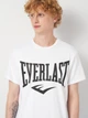 Футболка хлопковая длинная мужская Everlast T-Shirt Jersey 38M219J43-1000 L Optical White (8052995757072) - изображение 4