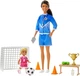 Лялька Барбі тренер з футболу Barbie Soccer Coach GJM71 - зображення 1