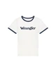 Футболка Wrangler Ringer Tee (112362321) Белый M-00 - изображение 1