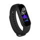 Фитнес браслет UWatch M5-Band IP67 с пульсометром, тонометром, шагомером, магнитной зарядкой Black - изображение 3