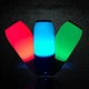 Беспроводная Bluetooth колонка с LED подсветкой UKC HFQ690-Pulse USB microSD FM радио Black - изображение 8