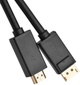 Кабель Ugreen DisplayPort - HDMI 4K 30Hz 28 AWG 2 m Black (1206809391) - зображення 4