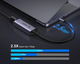  Адаптер Ugreen CM648 USB Type-C - RJ-45 Ethernet 2.5G Grey (AT6941876220526) - зображення 3