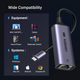  Адаптер Ugreen CM648 USB Type-C - RJ-45 Ethernet 2.5G Grey (AT6941876220526) - зображення 7