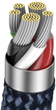 Кабель Baseus Explorer USB Type-C - Lightning 1 м 20 Вт Blue (AT6932172605674) - зображення 5