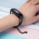 Pasek Hurtel Metal bracelet do Xiaomi Mi Band 3/4/5/6 Black (9145576225530) - obraz 3