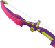 Łuk LEAN Toys z tarczą + 3 strzały 9285 Pink (5904204753319) - obraz 3