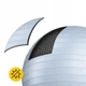 М'яч для фітнесу (фітбол) 4FIZJO 65 см Anti-Burst Grey (P-5905973404785) - зображення 3