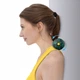 Масажний м'яч 4FIZJO EPP Ball 08 Black/Green (P-5907222931233) - зображення 7
