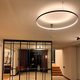 Стельовий світильник Light Prestige Ring LP-909/1C L BK CCT - зображення 4