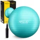 Мяч для фитнеса (фитбол) 4FIZJO 65 см Anti-Burst Mint (P-5905973404761) - изображение 1