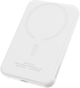 Powerbank Baseus Magnetic Mini Wireless 5000mAh 20W White (P10022107223-00) - obraz 5