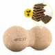 Массажный мяч двойной 4FIZJO Lacrosse DuoBall Cork 6.5 x 13.5 см (P-5907739319586) - изображение 6