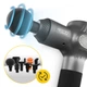 Ручной перкуссионный массажер 4FIZJO Massage Gun Active 30 Вт массажный пистолет (P-5907739319937) - изображение 8