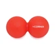 Массажный мяч Cornix Lacrosse DuoBall 6.3 x 12.6 см XR-0112 Red - изображение 1