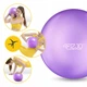 М'яч для пілатесу, йоги, реабілітації 4FIZJO 22 см Violet (P-5905973404860) - зображення 6