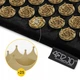 Коврик акупунктурный с подушкой 4FIZJO Ergo Mat Аппликатор Кузнецова Black/Gold (P-5907739313881) - изображение 2