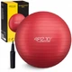 Мяч для фитнеса (фитбол) 4FIZJO 55 см Anti-Burst Red (P-5907222931509) - изображение 1
