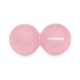 Массажный мяч Cornix Lacrosse DuoBall 6.3 x 12.6 см XR-0116 Pink - изображение 1