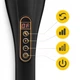Ручной вибрационный массажер для тела 4FIZJO Long Stick 7 в 1 Black (P-5907739319142) - изображение 9