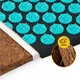 Килимок акупунктурний з подушкою 4FIZJO Eco Mat Аплікатор Кузнєцова Black/Blue (P-5907739316684) - зображення 10