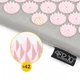 Коврик акупунктурный с валиком 4FIZJO Classic Mat XL Аппликатор Кузнецова Grey/Pink (P-5907739313294) - изображение 9