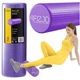 Масажний ролик 4FIZJO CARE+ EVA 45 x 15 см (валик, роллер) Purple (P-5907739314376) - зображення 1