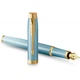 Ручка перова Parker IM Rituals Turquoise Green GT FP F+ Пакет Parker Rituals - зображення 3