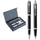 Подарунковий набір Parker IM Black CT RB+BP (ручка-ролер + кулькова) - зображення 1