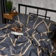 Комплект постільної білизни Moon&Star Мікросатин Premium Deep Blue Luxe Сімейні 160х220х2 наволочки 2х40х60 (MS-820009900) - зображення 6
