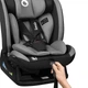 Дитяче автокрісло Lionelo AART I-SIZE 50,5 х 45,5 х 57-75 см - чорно-сіре - изображение 5
