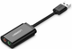 Karta dźwiękowa Ugreen US205 USB 3.5mm Jack TRS (Mic & Ear) Black (1206809345) - obraz 3