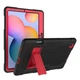 Чехол ARM Standart для планшета Samsung Galaxy Tab S6 Lite P610 противоударный с откидной подставкой Black/Red - изображение 2