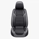 Накидки чехлы на сиденье для MITSUBISHI COLT 2004-2012 AUAU 5D Fame черные с серой вставкою - изображение 3