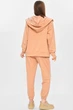 Спортивный костюм женский бежевого цвета Fashion размер 44-46 (201905) - изображение 3