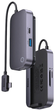 USB Hub Baseus PadJoy 6-in-1 Multifunctional Type-C Dark Gray (1206807229) - obraz 4