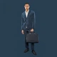 Сумка для ноутбука Tucano Fine 16" Blue (BFINE15-B) - изображение 15